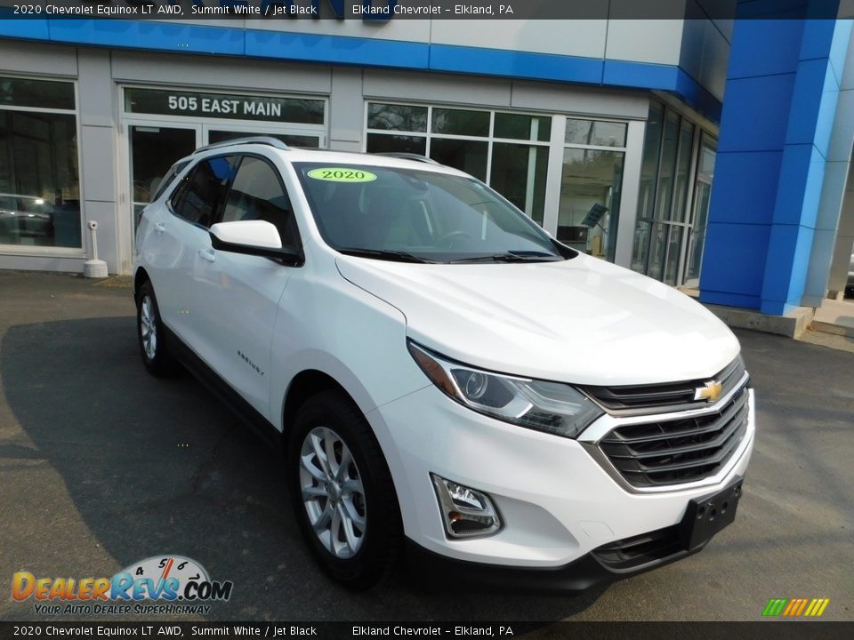 2020 Chevrolet Equinox LT AWD Summit White / Jet Black Photo #5