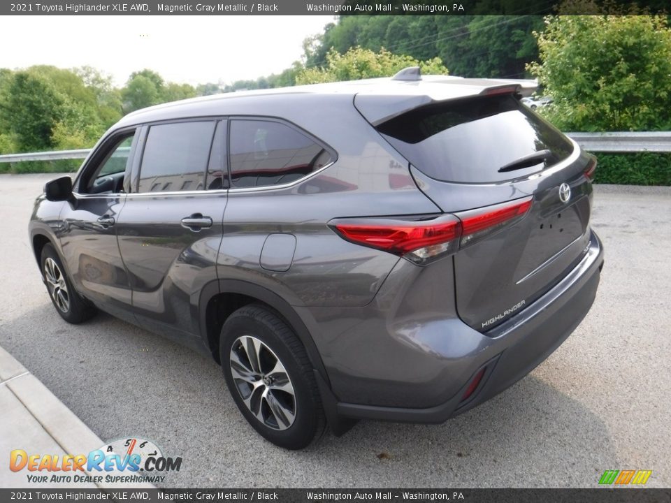 2021 Toyota Highlander XLE AWD Magnetic Gray Metallic / Black Photo #17