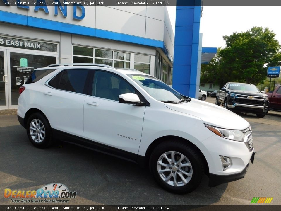 2020 Chevrolet Equinox LT AWD Summit White / Jet Black Photo #6