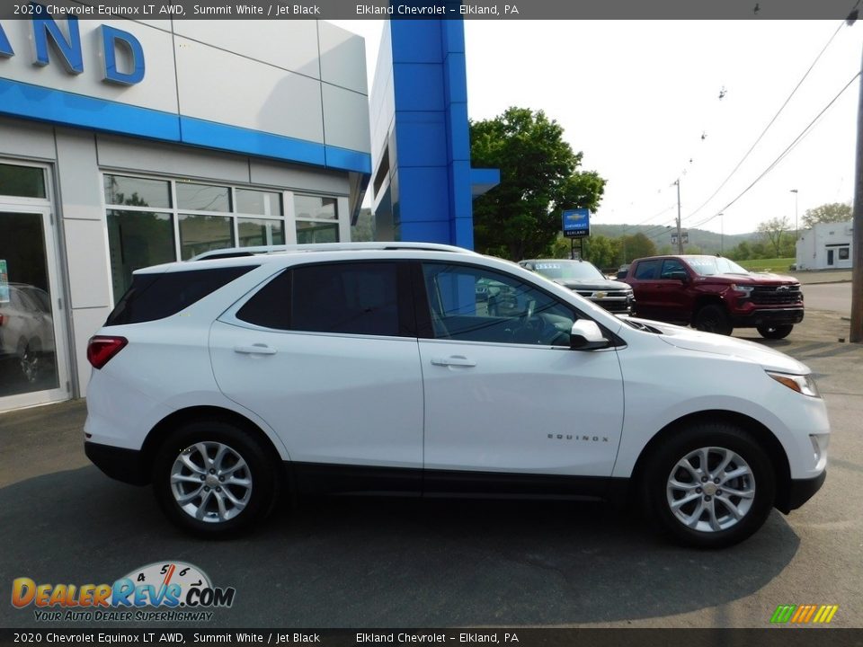2020 Chevrolet Equinox LT AWD Summit White / Jet Black Photo #7