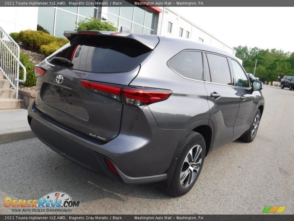 2021 Toyota Highlander XLE AWD Magnetic Gray Metallic / Black Photo #19