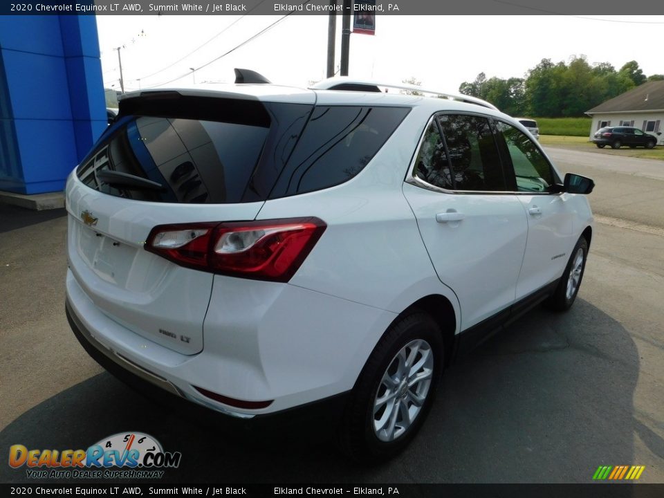 2020 Chevrolet Equinox LT AWD Summit White / Jet Black Photo #8