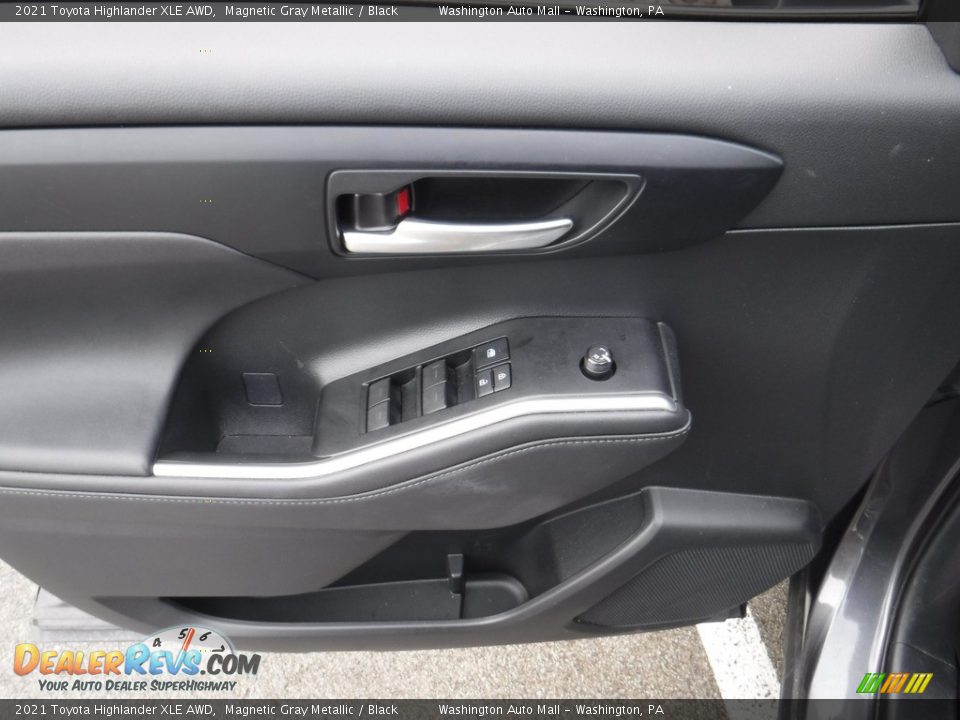 2021 Toyota Highlander XLE AWD Magnetic Gray Metallic / Black Photo #21