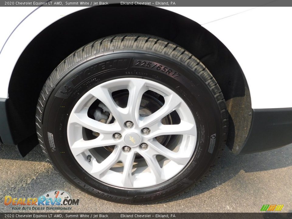 2020 Chevrolet Equinox LT AWD Summit White / Jet Black Photo #12
