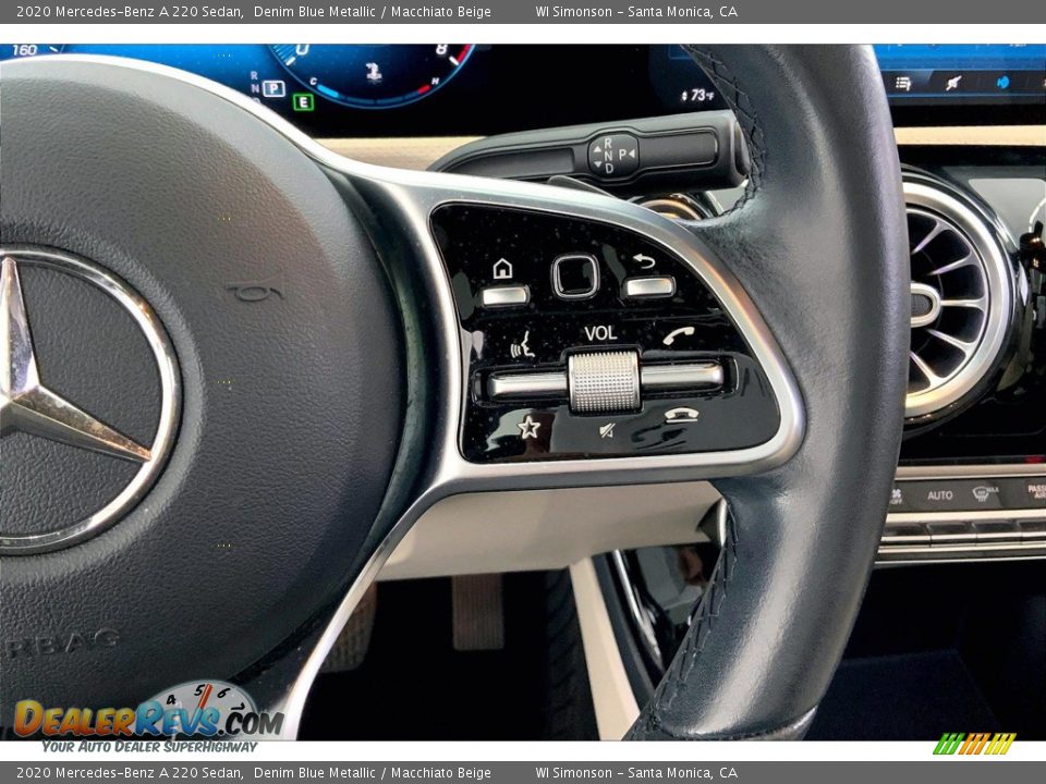 2020 Mercedes-Benz A 220 Sedan Steering Wheel Photo #22