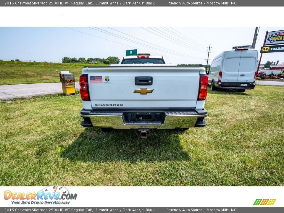 2016 Chevrolet Silverado 2500HD WT Regular Cab Summit White / Dark Ash/Jet Black Photo #4