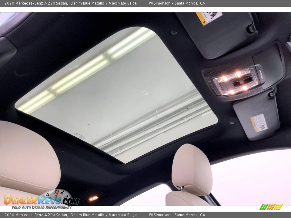 Sunroof of 2020 Mercedes-Benz A 220 Sedan Photo #25