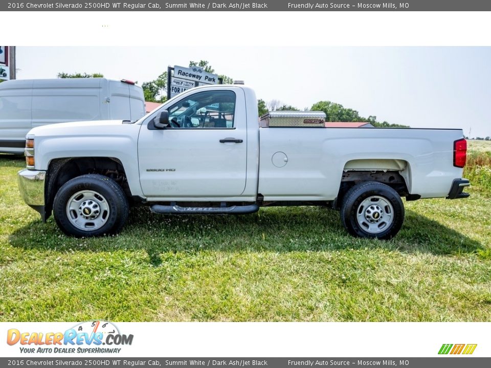 Summit White 2016 Chevrolet Silverado 2500HD WT Regular Cab Photo #6