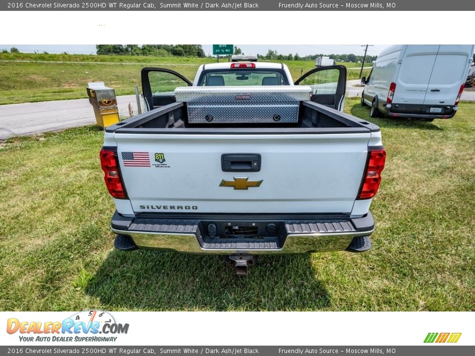 2016 Chevrolet Silverado 2500HD WT Regular Cab Summit White / Dark Ash/Jet Black Photo #8