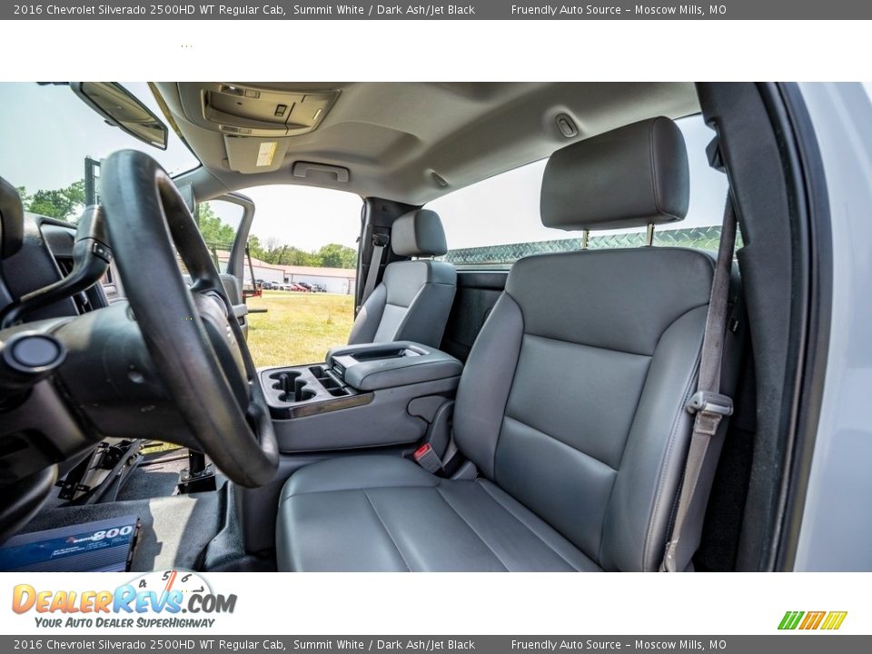 Front Seat of 2016 Chevrolet Silverado 2500HD WT Regular Cab Photo #10