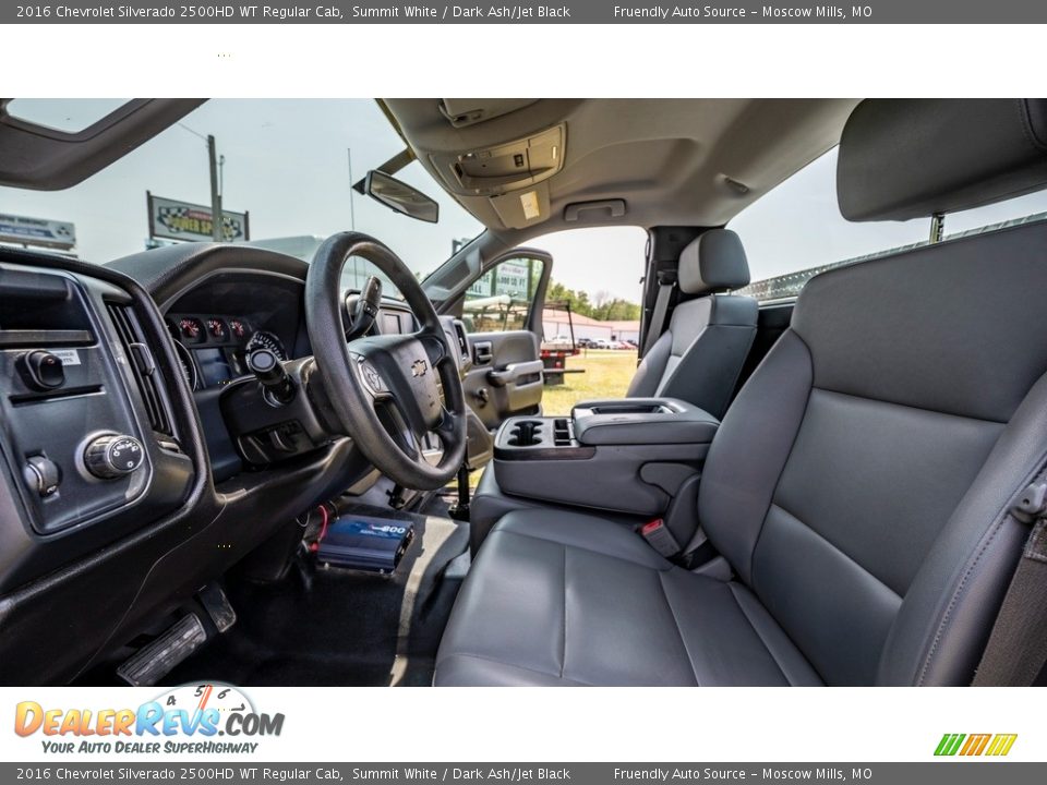 Front Seat of 2016 Chevrolet Silverado 2500HD WT Regular Cab Photo #14