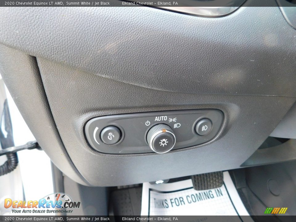 2020 Chevrolet Equinox LT AWD Summit White / Jet Black Photo #25