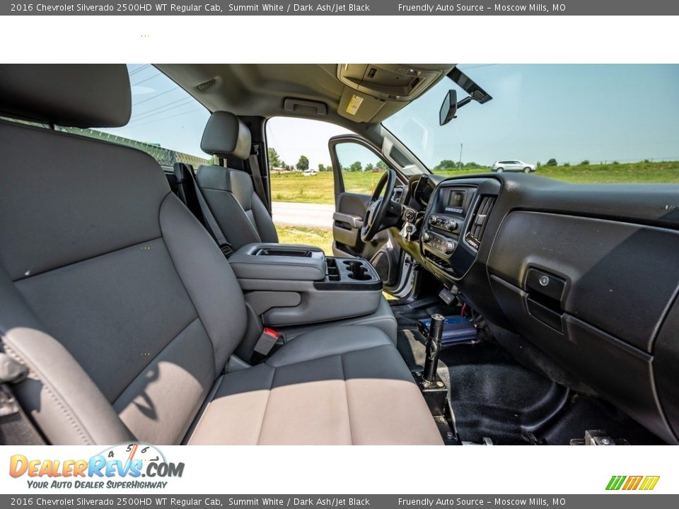 2016 Chevrolet Silverado 2500HD WT Regular Cab Summit White / Dark Ash/Jet Black Photo #17