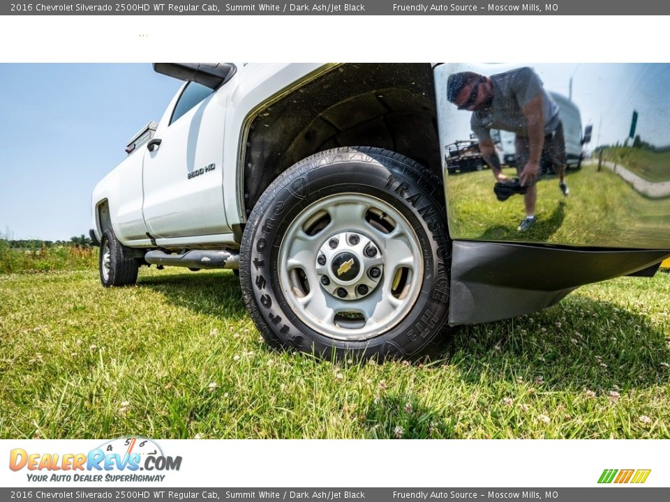 2016 Chevrolet Silverado 2500HD WT Regular Cab Summit White / Dark Ash/Jet Black Photo #19