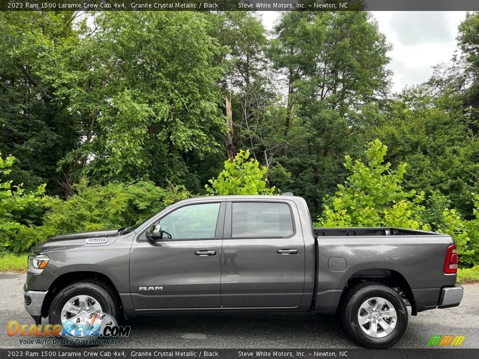 Granite Crystal Metallic 2023 Ram 1500 Laramie Crew Cab 4x4 Photo #1