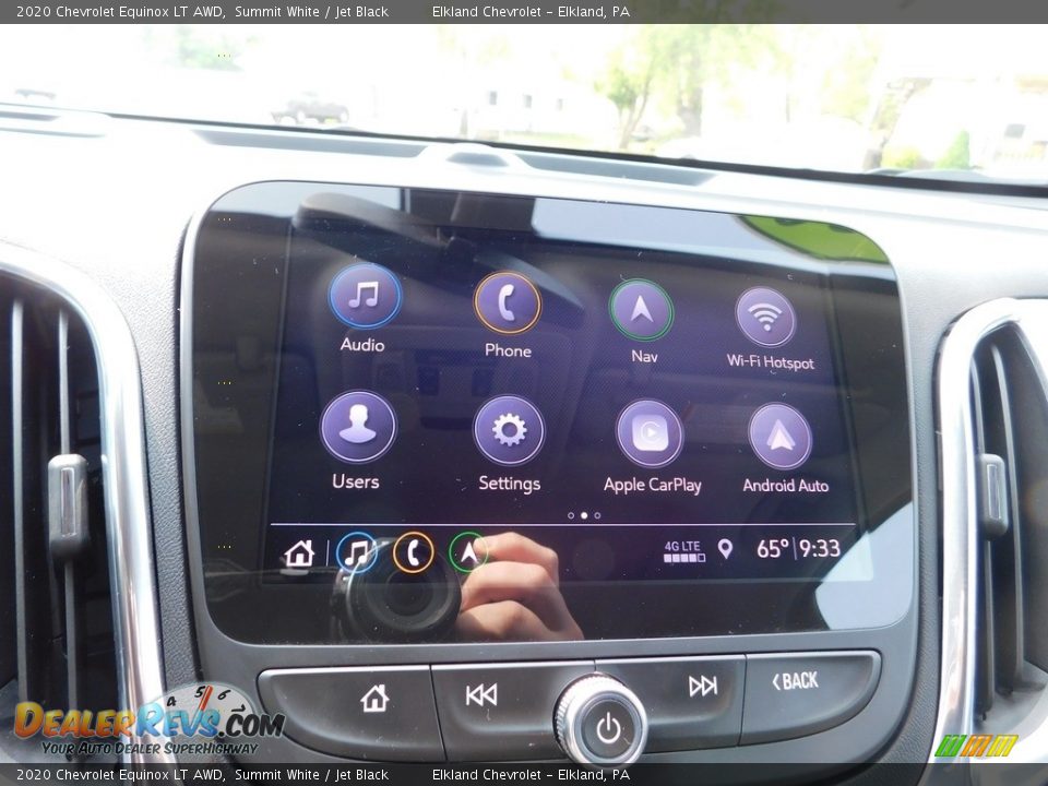 2020 Chevrolet Equinox LT AWD Summit White / Jet Black Photo #30