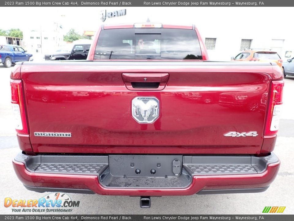 2023 Ram 1500 Big Horn Crew Cab 4x4 Delmonico Red Pearl / Black Photo #4