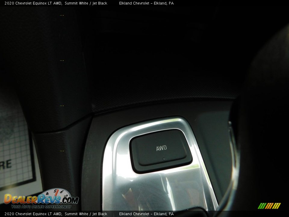 2020 Chevrolet Equinox LT AWD Summit White / Jet Black Photo #34
