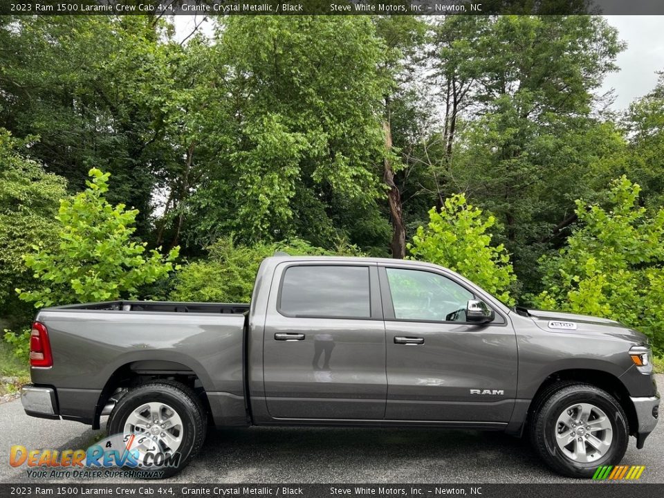 Granite Crystal Metallic 2023 Ram 1500 Laramie Crew Cab 4x4 Photo #5