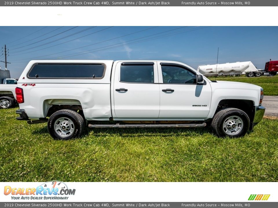 2019 Chevrolet Silverado 2500HD Work Truck Crew Cab 4WD Summit White / Dark Ash/Jet Black Photo #2