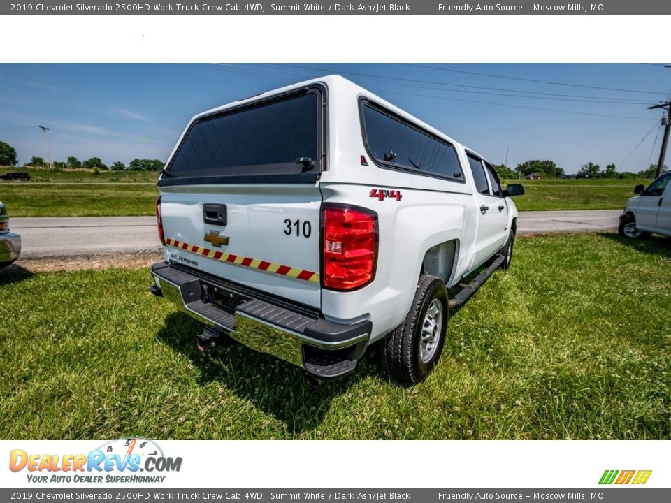 2019 Chevrolet Silverado 2500HD Work Truck Crew Cab 4WD Summit White / Dark Ash/Jet Black Photo #3