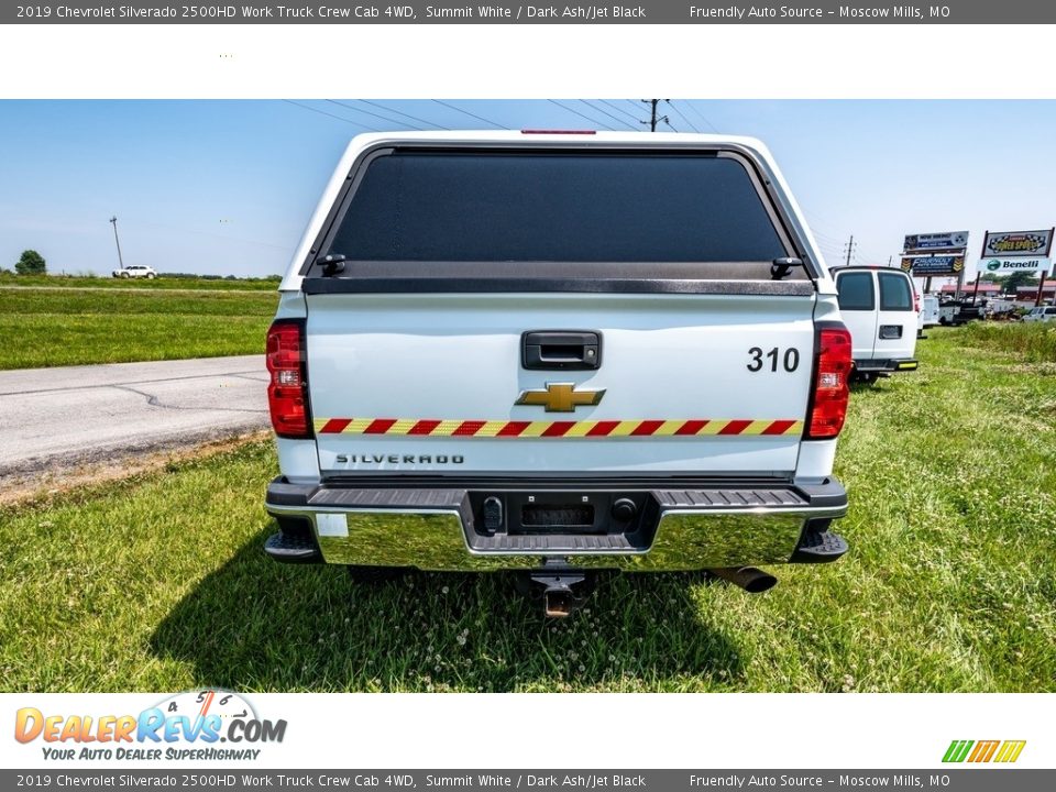 2019 Chevrolet Silverado 2500HD Work Truck Crew Cab 4WD Summit White / Dark Ash/Jet Black Photo #4