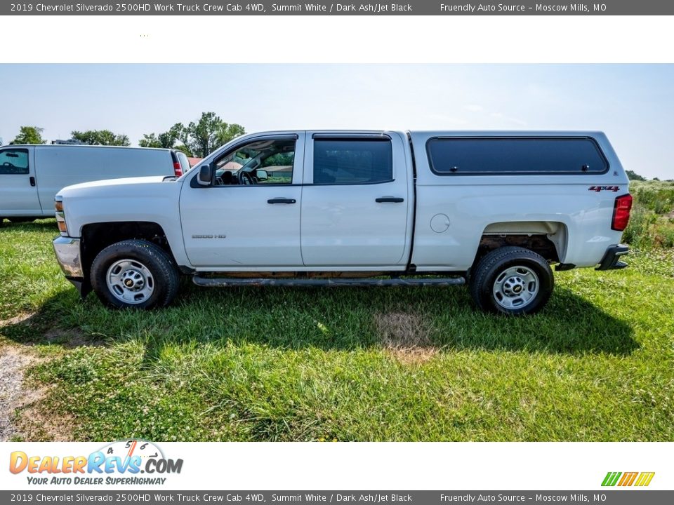 2019 Chevrolet Silverado 2500HD Work Truck Crew Cab 4WD Summit White / Dark Ash/Jet Black Photo #6