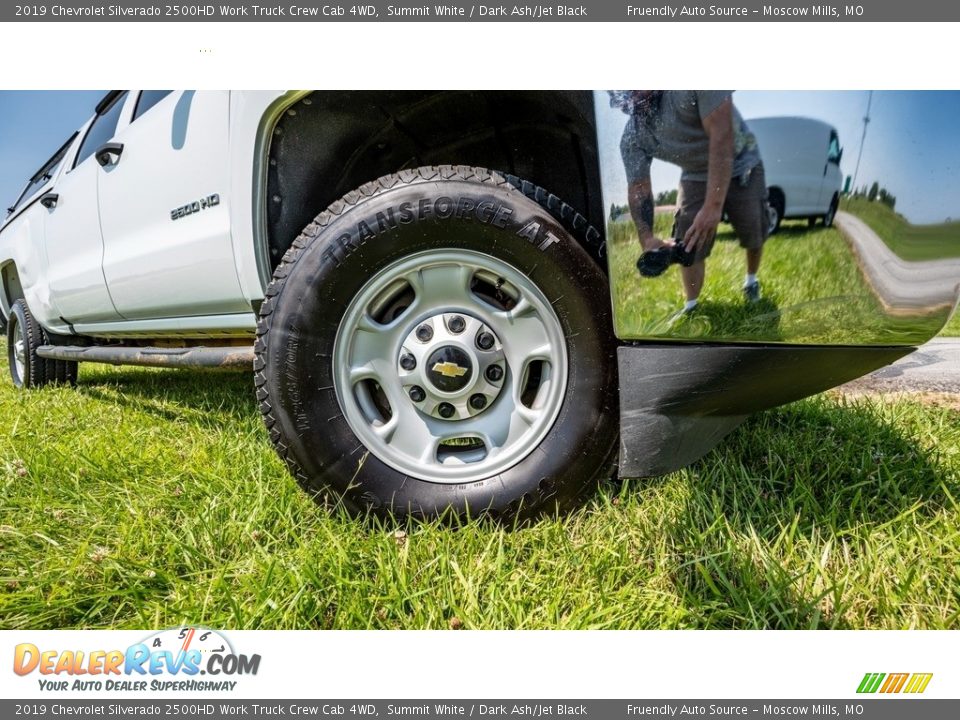 2019 Chevrolet Silverado 2500HD Work Truck Crew Cab 4WD Summit White / Dark Ash/Jet Black Photo #12