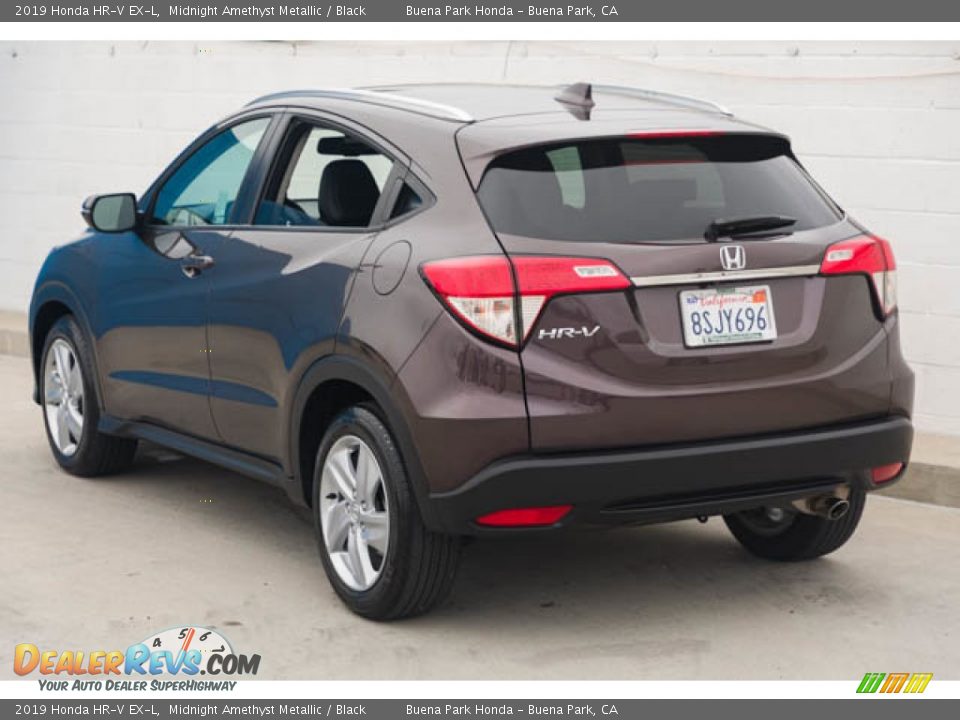 2019 Honda HR-V EX-L Midnight Amethyst Metallic / Black Photo #2