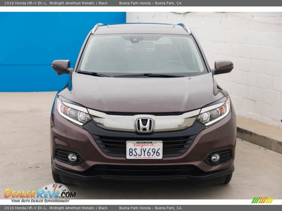 2019 Honda HR-V EX-L Midnight Amethyst Metallic / Black Photo #7