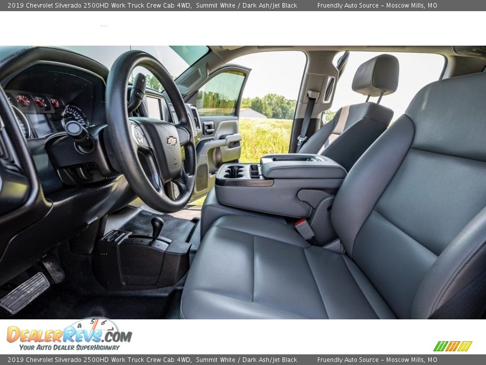 2019 Chevrolet Silverado 2500HD Work Truck Crew Cab 4WD Summit White / Dark Ash/Jet Black Photo #19