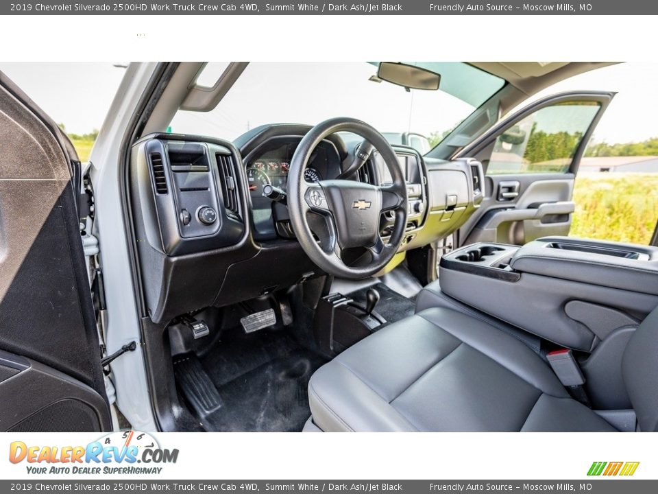 2019 Chevrolet Silverado 2500HD Work Truck Crew Cab 4WD Summit White / Dark Ash/Jet Black Photo #20