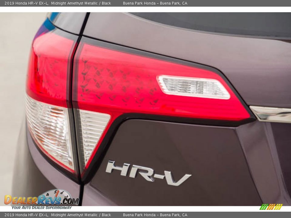 2019 Honda HR-V EX-L Midnight Amethyst Metallic / Black Photo #10
