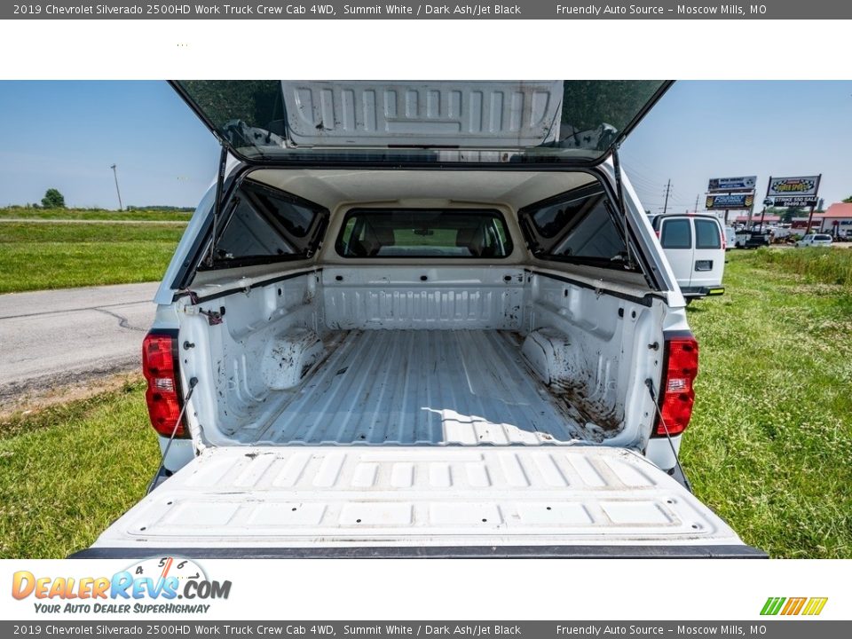 2019 Chevrolet Silverado 2500HD Work Truck Crew Cab 4WD Summit White / Dark Ash/Jet Black Photo #22