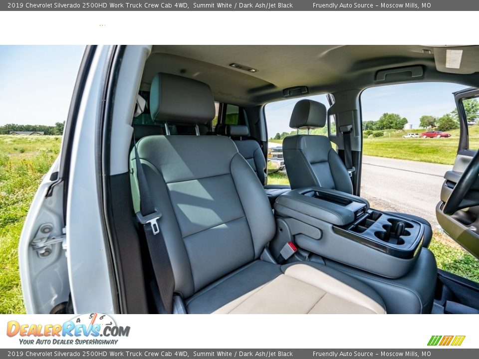 2019 Chevrolet Silverado 2500HD Work Truck Crew Cab 4WD Summit White / Dark Ash/Jet Black Photo #26