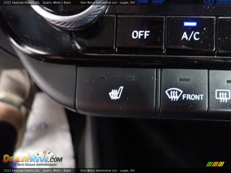 2022 Hyundai Elantra SEL Quartz White / Black Photo #4