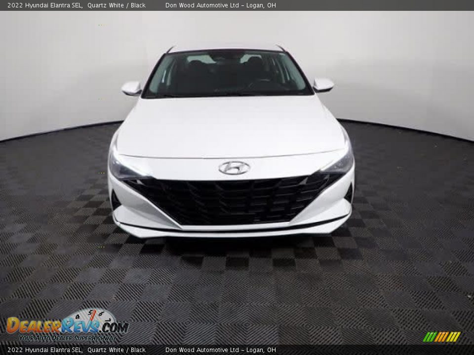 2022 Hyundai Elantra SEL Quartz White / Black Photo #5