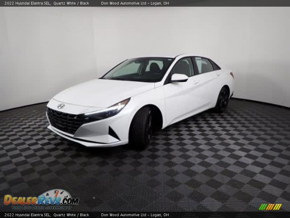 2022 Hyundai Elantra SEL Quartz White / Black Photo #6