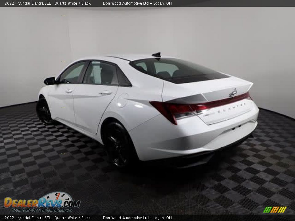 2022 Hyundai Elantra SEL Quartz White / Black Photo #7