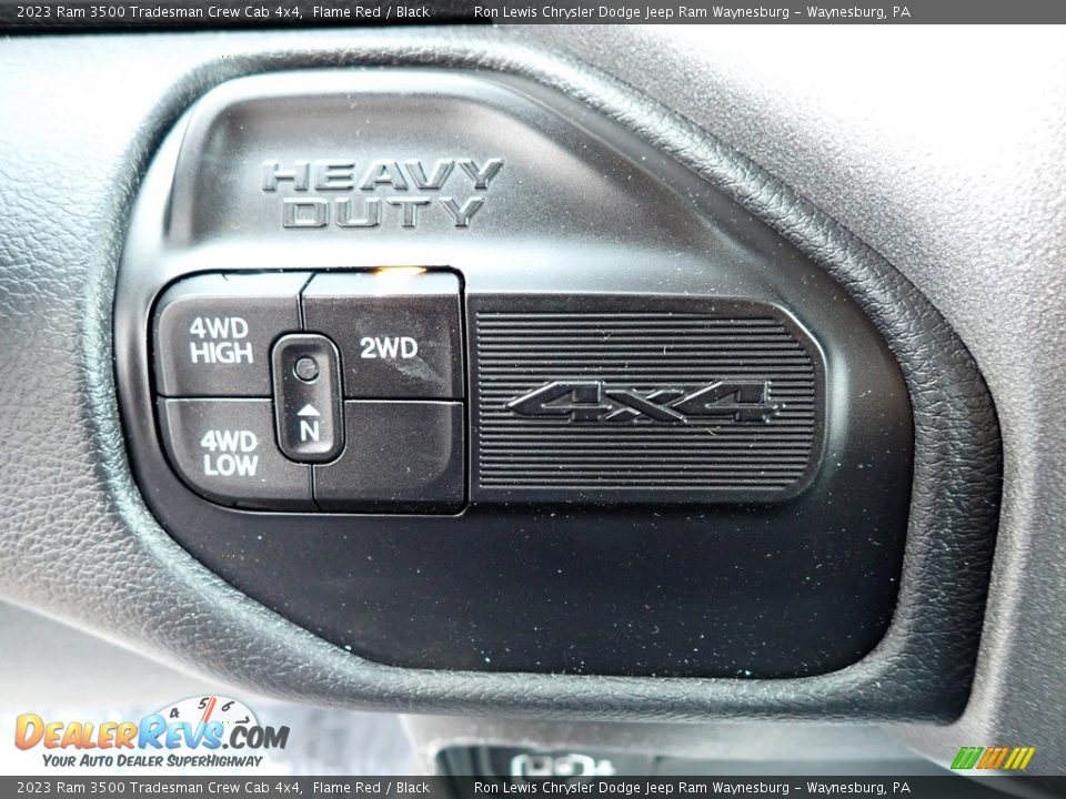 Controls of 2023 Ram 3500 Tradesman Crew Cab 4x4 Photo #17