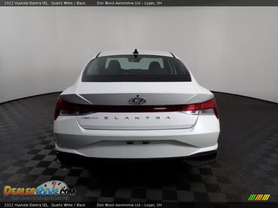 2022 Hyundai Elantra SEL Quartz White / Black Photo #8