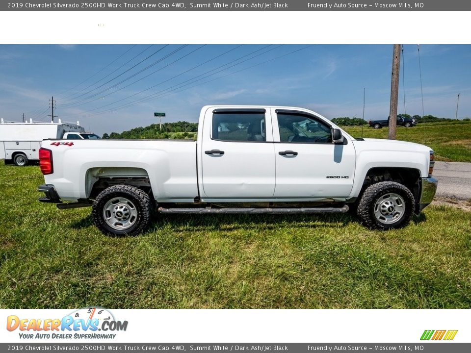 2019 Chevrolet Silverado 2500HD Work Truck Crew Cab 4WD Summit White / Dark Ash/Jet Black Photo #2