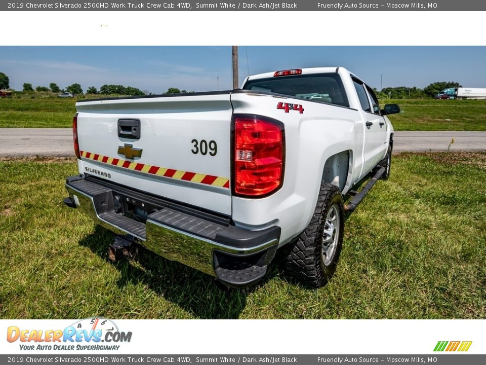 2019 Chevrolet Silverado 2500HD Work Truck Crew Cab 4WD Summit White / Dark Ash/Jet Black Photo #4