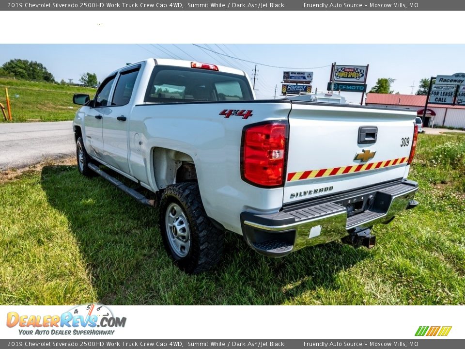 2019 Chevrolet Silverado 2500HD Work Truck Crew Cab 4WD Summit White / Dark Ash/Jet Black Photo #6