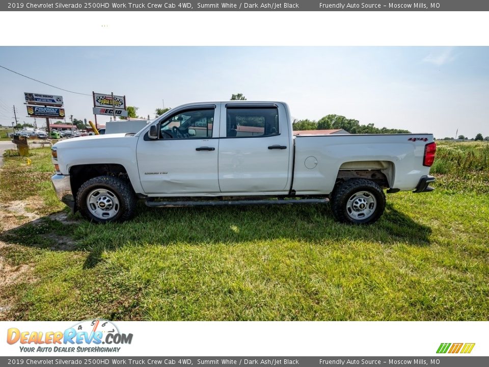 2019 Chevrolet Silverado 2500HD Work Truck Crew Cab 4WD Summit White / Dark Ash/Jet Black Photo #7