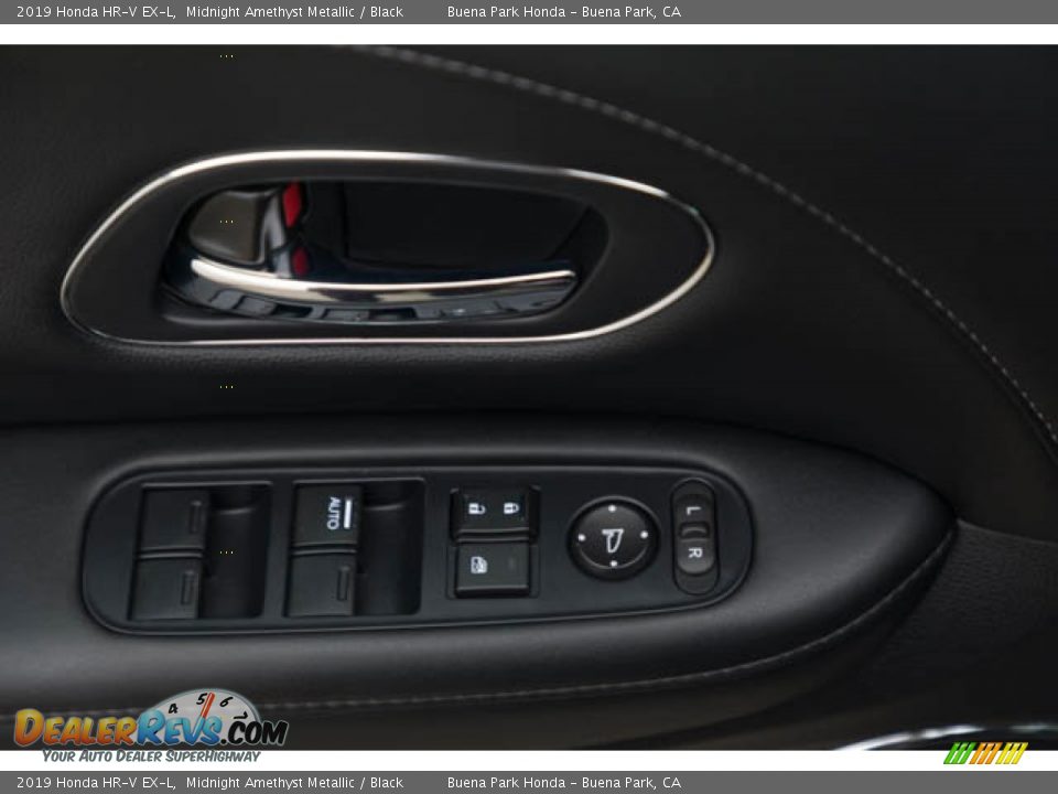 2019 Honda HR-V EX-L Midnight Amethyst Metallic / Black Photo #27