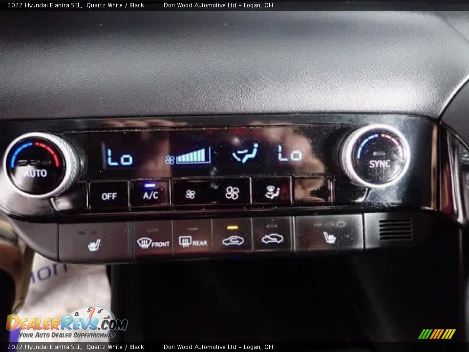 2022 Hyundai Elantra SEL Quartz White / Black Photo #18