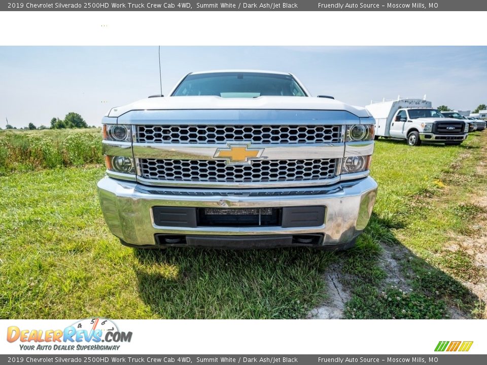 2019 Chevrolet Silverado 2500HD Work Truck Crew Cab 4WD Summit White / Dark Ash/Jet Black Photo #8