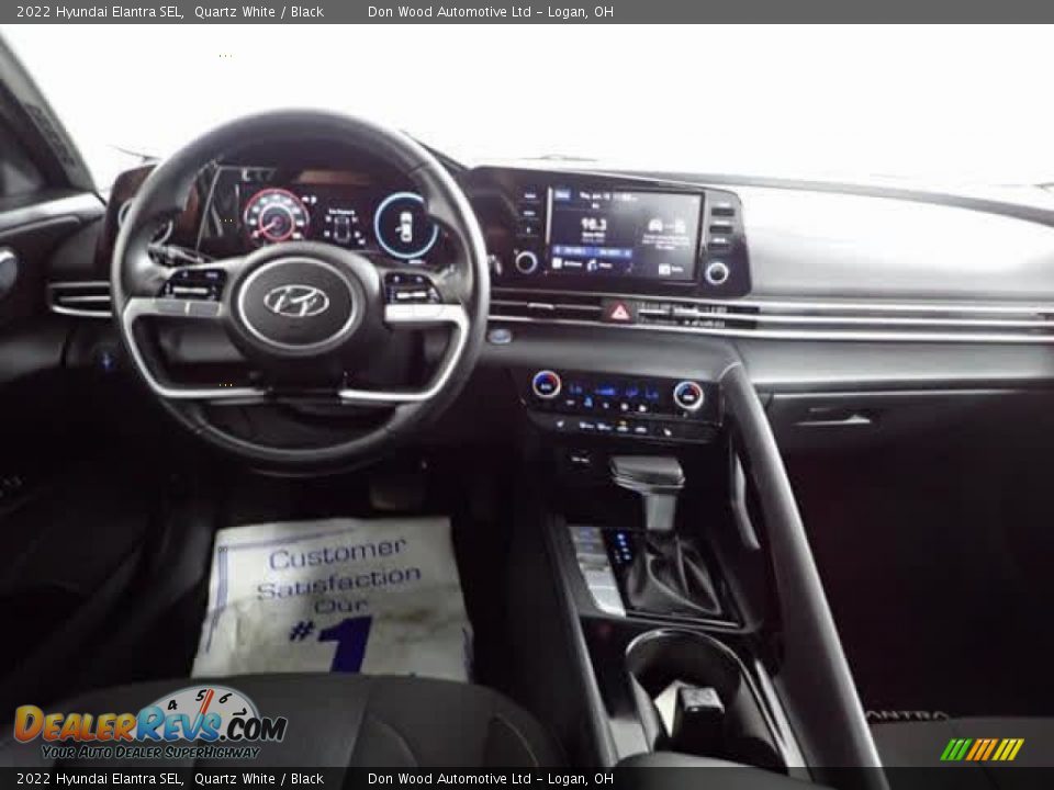 2022 Hyundai Elantra SEL Quartz White / Black Photo #22