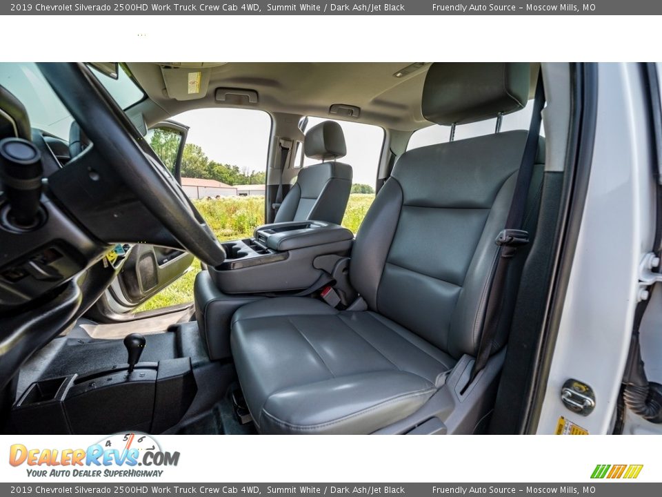 2019 Chevrolet Silverado 2500HD Work Truck Crew Cab 4WD Summit White / Dark Ash/Jet Black Photo #12